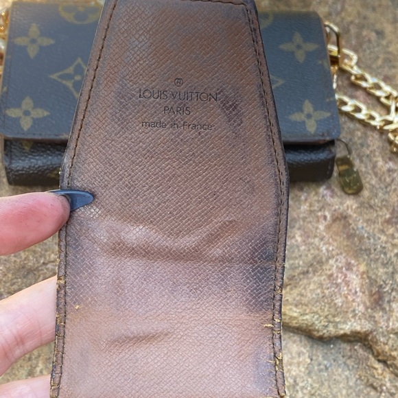 Authentic rare LOUIS VUITTON monogram stash case / key holder / cigarette box - Picture 5 of 10